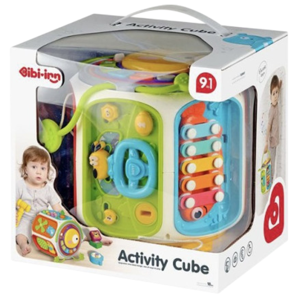 Развивающий набор Bibiin Multibox Activity cube 6213 3+ / Разноцветный photo 4