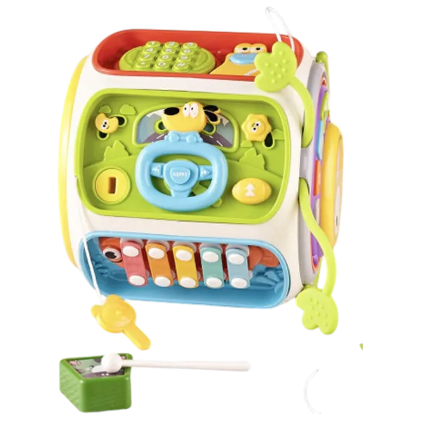 Развивающий набор Bibiin Multibox Activity cube 6213 3+ / Разноцветный photo 6