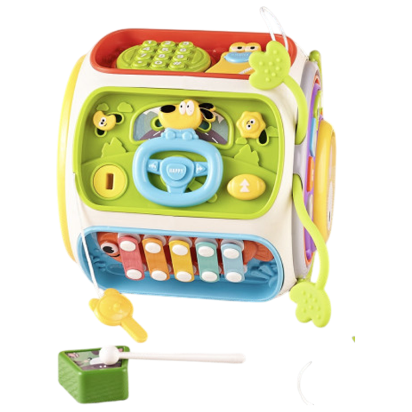 Развивающий набор Bibiin Multibox Activity cube 6213 3+ / Разноцветный photo 6