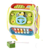 Развивающий набор Bibiin Multibox Activity cube 6213 3+ / Разноцветный photo 6