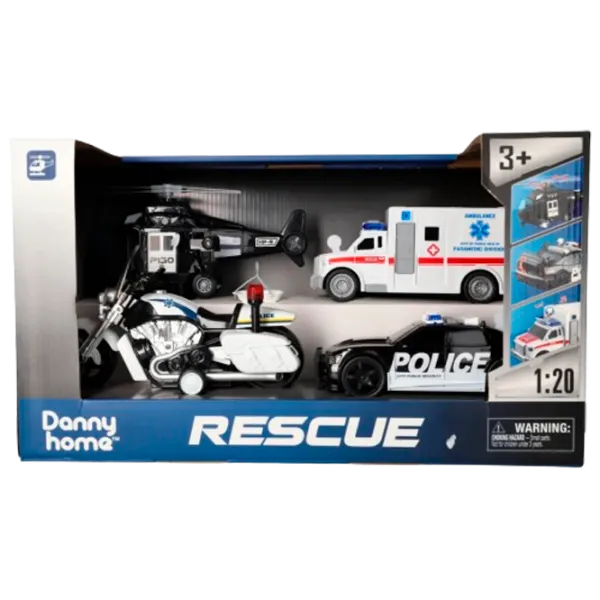 Set de mașini Optmarket WY500-4 201997233  / / White Black photo 1