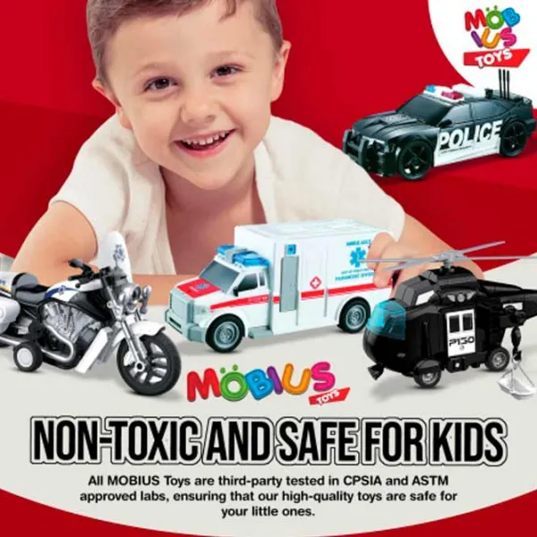 Set de mașini Optmarket WY500-4 201997233  / / White Black photo 5