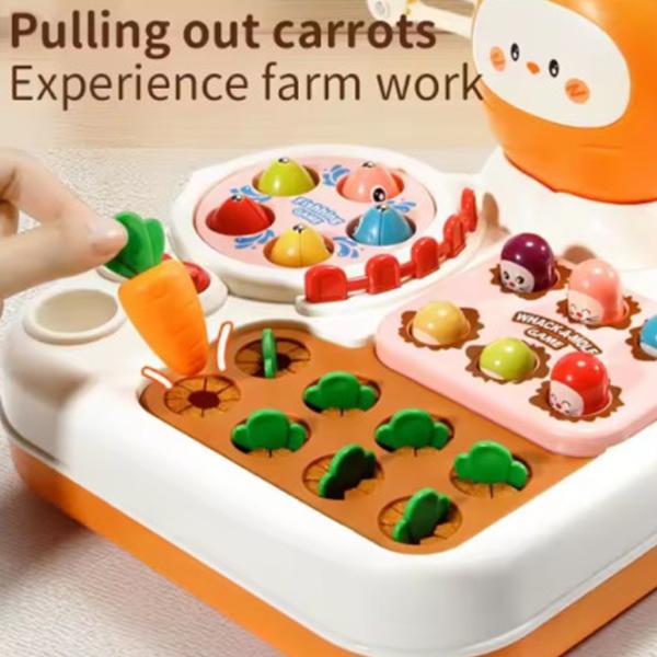 Развивающий набор Bibiin Cute Carrot Shape 688-80 1.5+ / Разноцветный photo 9