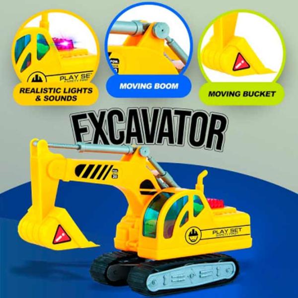 Set de mașini Optmarket Wenyi Builder 201997219  / / Black Yellow photo 4