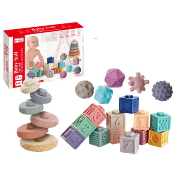 Развивающий набор Huanger Soft Rubber 202142746 0.6+ / Разноцветный photo 1