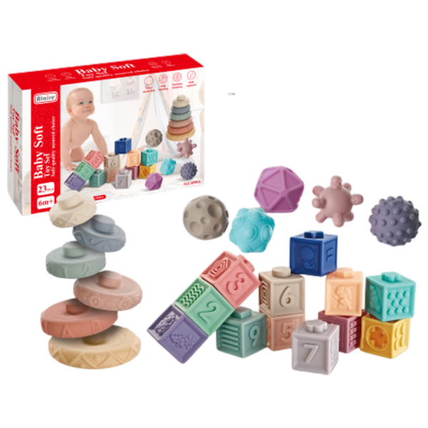 Развивающий набор Huanger Soft Rubber 202142746 0.6+ / Разноцветный photo 1