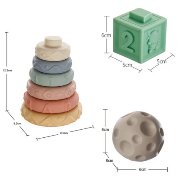 Развивающий набор Huanger Soft Rubber 202142746 0.6+ / Разноцветный photo 3