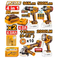 Набoр инструментов INGCO COSLI241292 20 В / 4