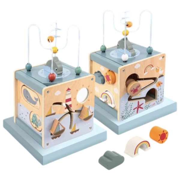 Развивающий набор Optmarket Bizicube with maze 202139332 3+ / Разноцветный photo 1