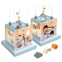 Развивающий набор Optmarket Bizicube with maze 202139332 3+ / Разноцветный