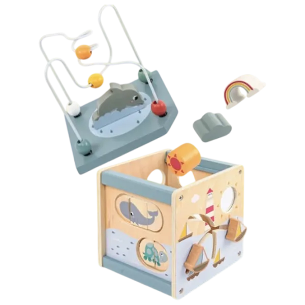 Развивающий набор Optmarket Bizicube with maze 202139332 3+ / Разноцветный photo 2