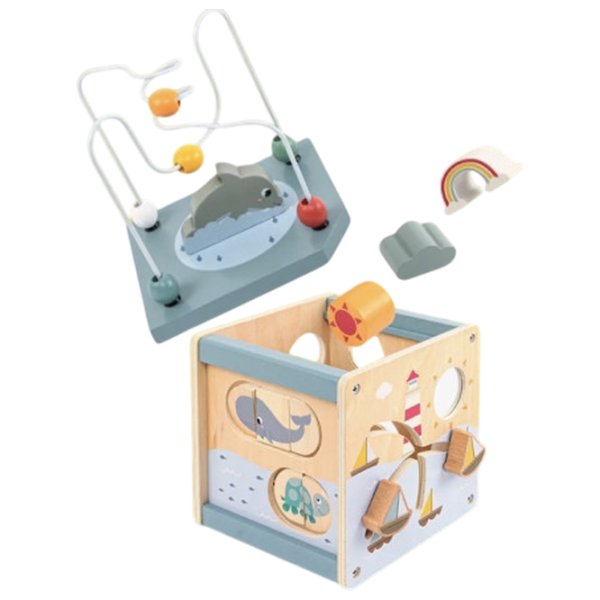 Развивающий набор Optmarket Bizicube with maze 202139332 3+ / Разноцветный photo 2