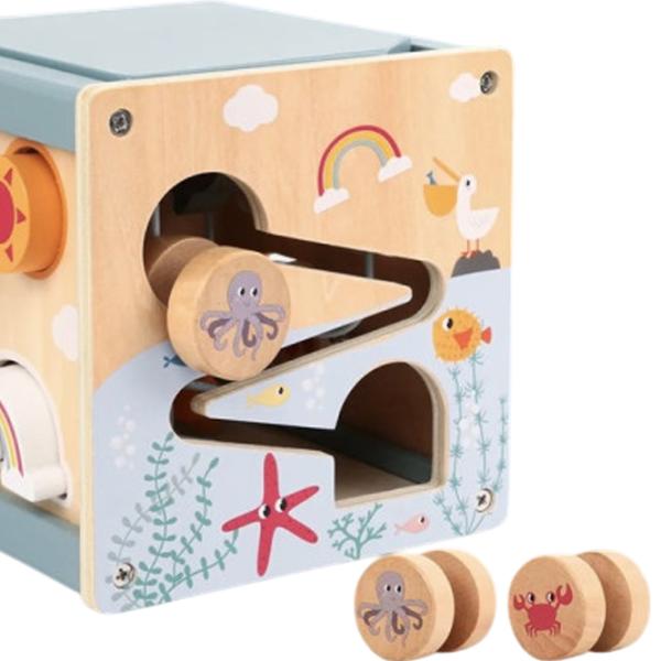 Развивающий набор Optmarket Bizicube with maze 202139332 3+ / Разноцветный photo 3