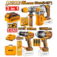 Set de instrumente INGCO COSLI250281 20 V / 3