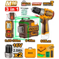 Set de instrumente INGCO COSLI250101 16 V / 3