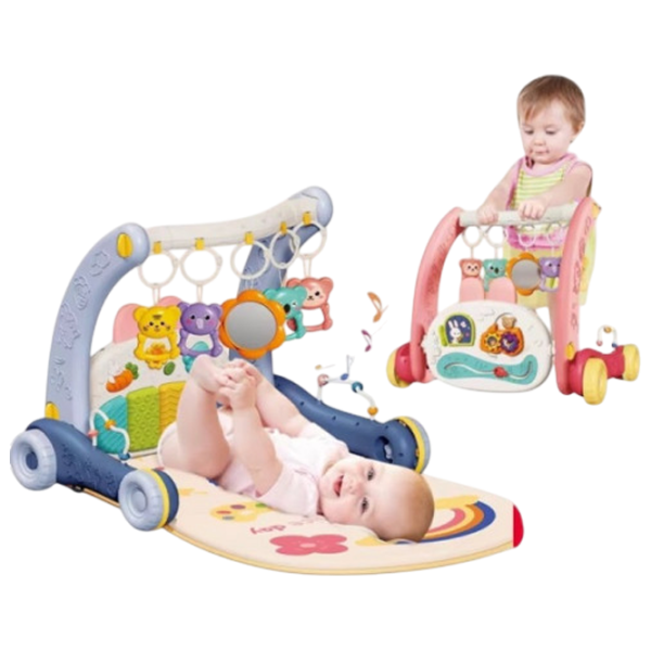 Centru de activitati Bibiin Piano Rack & Walker (6051) 1+/ Transformer/ Multicolor photo 3