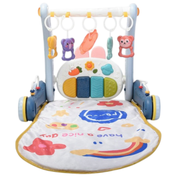 Centru de activitati Bibiin Piano Rack & Walker (6051) 1+/ Transformer/ Multicolor photo 4