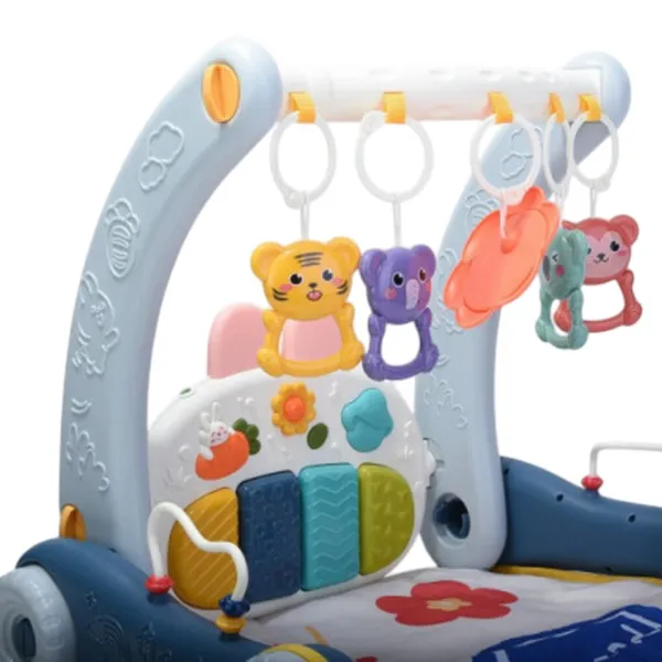 Centru de activitati Bibiin Piano Rack & Walker (6051) 1+/ Transformer/ Multicolor photo 6