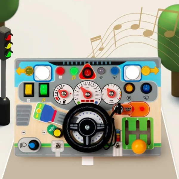 Интерактивная игрушка Optmarket Steering Wheel 202109012 1+ / Разноцветный photo 3