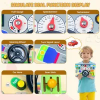 Jucărie interactivă Optmarket Steering Wheel 202109012 1+ / Multicolor photo 5