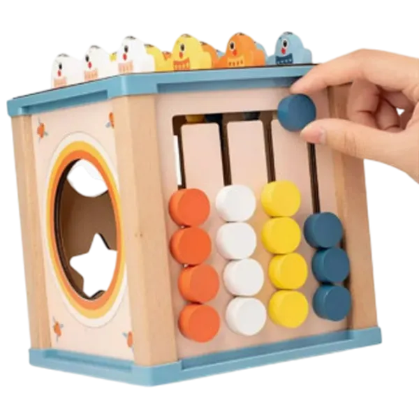 Joc educativ Optmarket 9 in 1 Cube 202108879 1+ / Multicolor photo 3