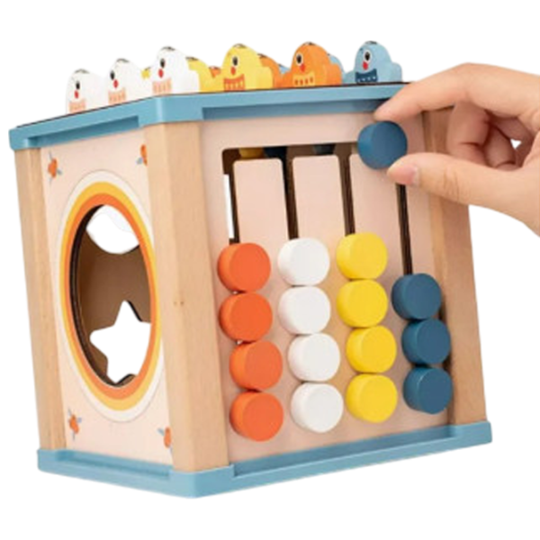 Joc educativ Optmarket 9 in 1 Cube 202108879 1+ / Multicolor photo 3