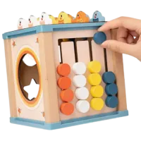 Joc educativ Optmarket 9 in 1 Cube 202108879 1+ / Multicolor photo 3