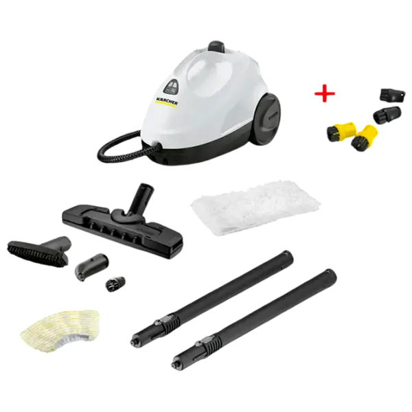 Curățitor cu aburi KARCHER KST2 1.512-601.0 + 2.863-264.0  / 1500 W / White photo 1