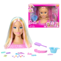 Păpușă Mattel Blonde Hair JFG81 bust păpușă / 3+