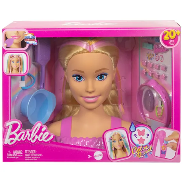 Păpușă Mattel Blonde Hair JFG81 bust păpușă / 3+ photo 3