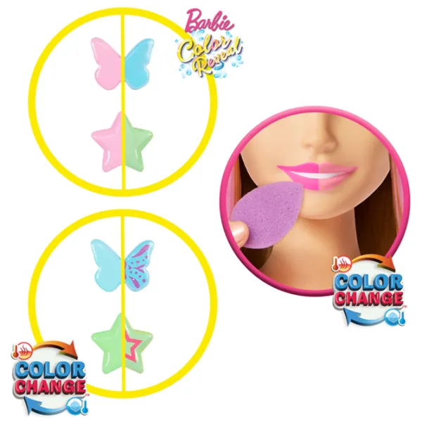 Păpușă Mattel Blonde Hair JFG81 bust păpușă / 3+ photo 4