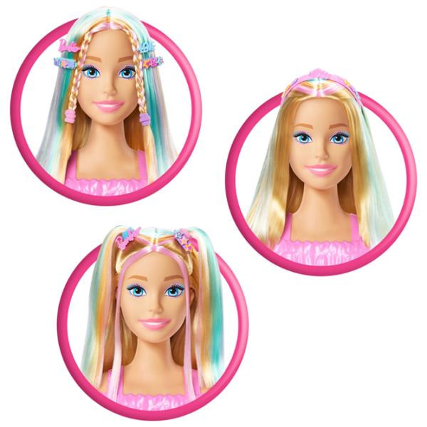 Păpușă Mattel Blonde Hair JFG81 bust păpușă / 3+ photo 5