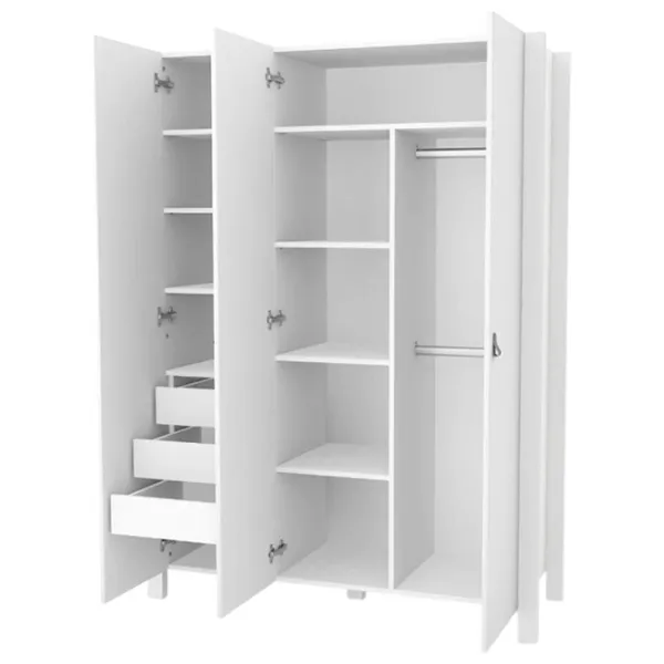 Dulap pentru copii Veres Monaco PAL / Light Gray photo 2