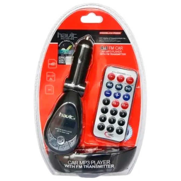 FM Modulator Havit HV-FM03 Black photo 3