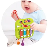 Joc educativ Bibiin Shape Sorting Box 688-87 1+ / Multicolor photo 4
