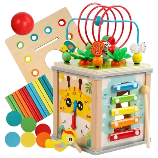 Развивающий набор Optmarket BusyCube 202138775 3+ / Разноцветный photo 1