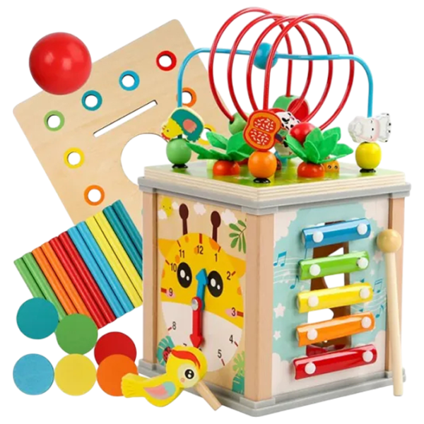 Развивающий набор Optmarket BusyCube 202138775 3+ / Разноцветный photo 1