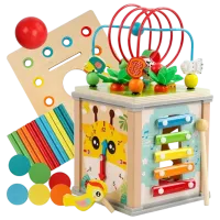 Развивающий набор Optmarket BusyCube 202138775 3+ / Разноцветный