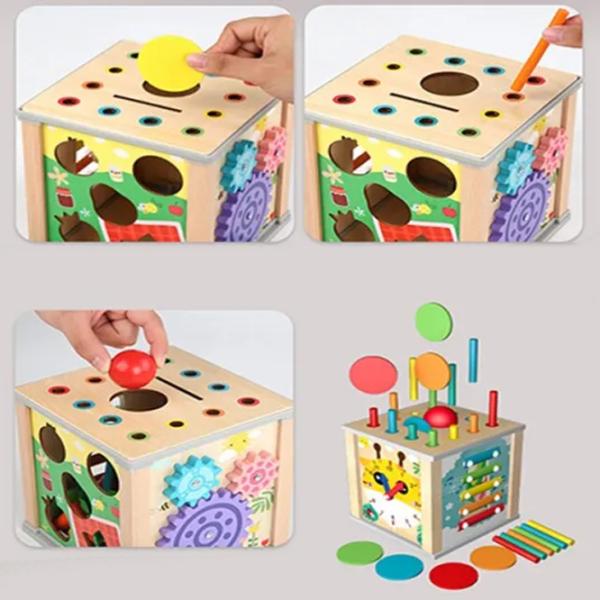 Развивающий набор Optmarket BusyCube 202138775 3+ / Разноцветный photo 7