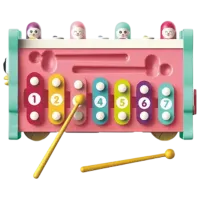 Joc educativ Bibiin Hammering Pounding 688-29 1+ / Multicolor photo 7