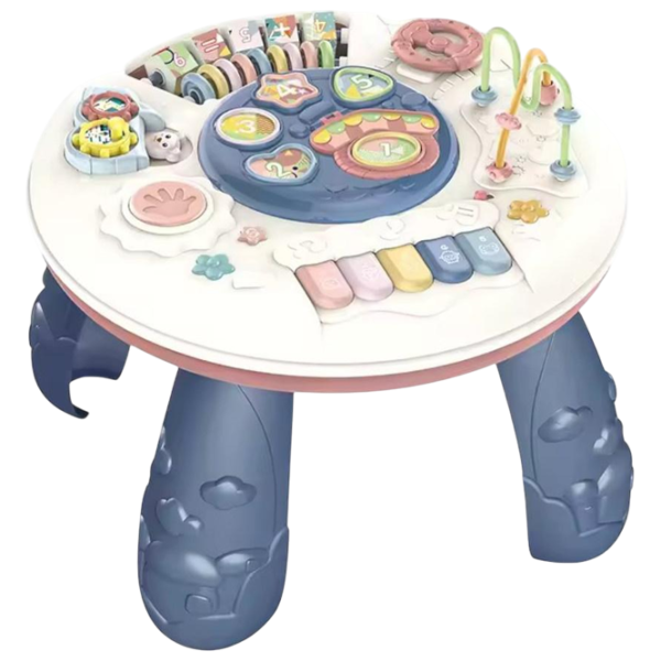 Joc educativ Bibiin Learning Desk 648A-60 0+ / Blue photo 1