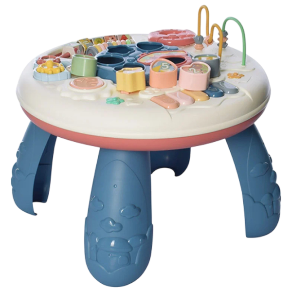 Joc educativ Bibiin Learning Desk 648A-60 0+ / Blue photo 2