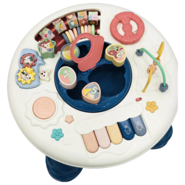 Joc educativ Bibiin Learning Desk 648A-60 0+ / Blue photo 3