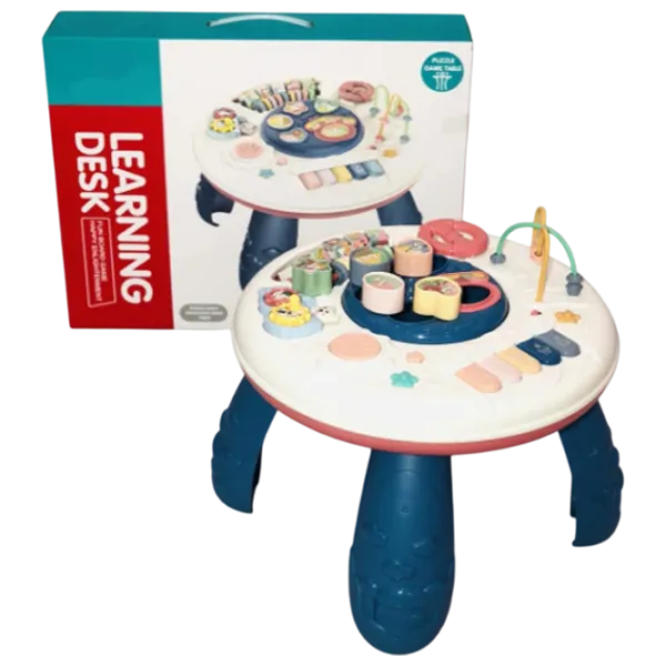 Joc educativ Bibiin Learning Desk 648A-60 0+ / Blue photo 4