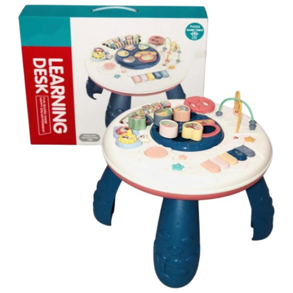 Joc educativ Bibiin Learning Desk 648A-60 0+ / Blue photo 4