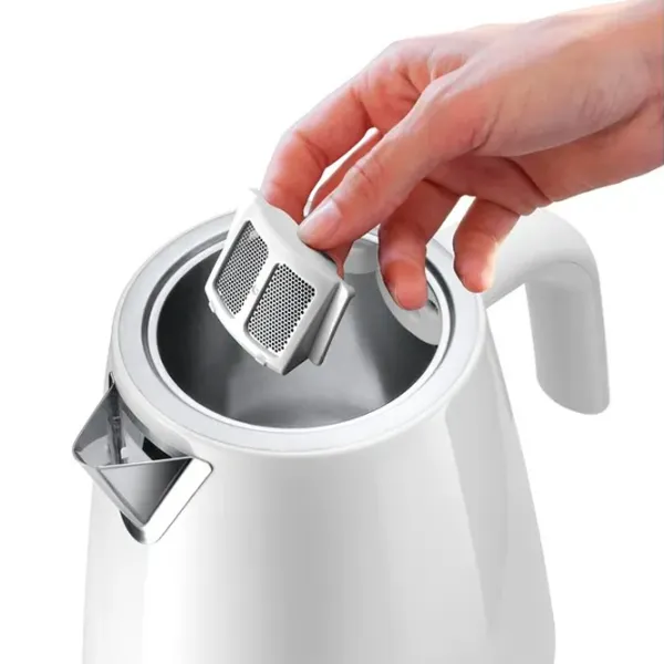 Ceainic electric DeLonghi KBY 2011 1.7l / Ascuns / White photo 3