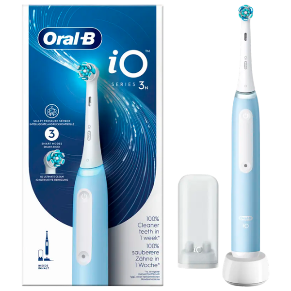 Periuță de dinți electrică Braun iO3N Pulsatila / Blue photo 6