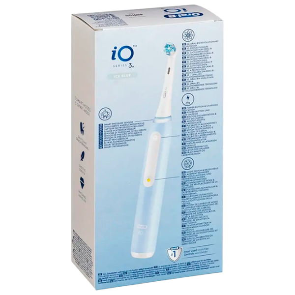 Periuță de dinți electrică Braun iO3N Pulsatila / Blue photo 7