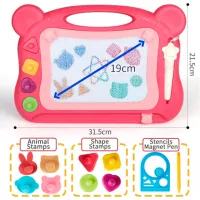 Доска для рисования Bibiin Toys 688-35 6 месяцев / Разноцветный Разноцветный photo 3