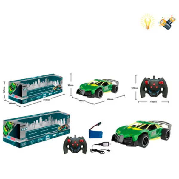 Mașină Optmarket Crazon Smoking Car 201072224  / / Black Green photo 3